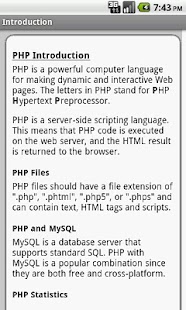 PHP Pro Quick Guide Screenshots 5