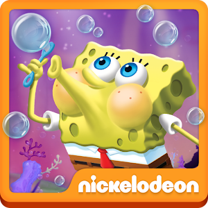 SpongeBob Bubble Party logo