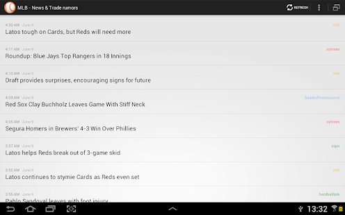 BaseBall - News & Trade rumors Screenshots 8
