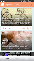 Blog Truyện Sưu Tầm APK スクリーンショット画像 #1