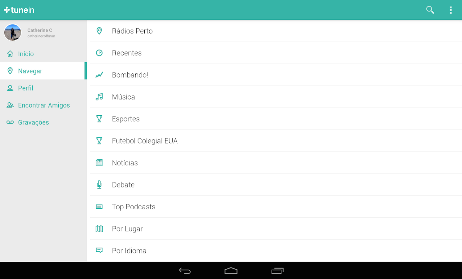 TuneIn Radio Pro - screenshot