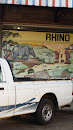Rhino Mural 