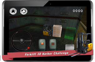 forklift 3D harbor challenge APK 螢幕截圖圖片 #1