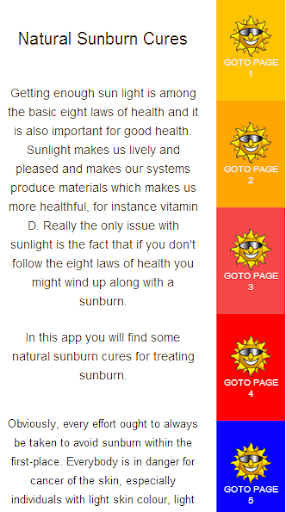 Natural Sunburn Cures