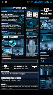 Batman - BatCave UCCW Theme - screenshot thumbnail