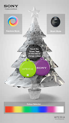 Xperia NFC Xmas Tree