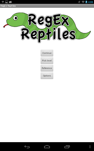 Regex Reptiles