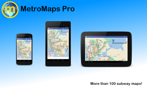 【免費交通運輸App】MetroMaps Pro-APP點子