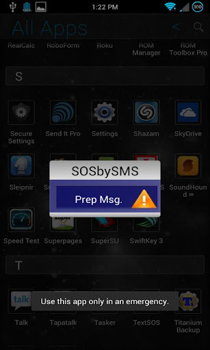 SOS by SMS Beta