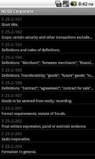 Free NC General Statutes - Corp APK for PC