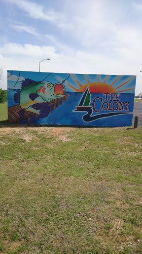 The Colony Lake Mural 2