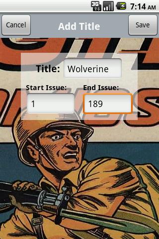 Comic Hound Screen 3