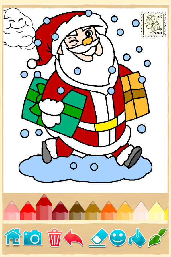 Coloriages de Noël - screenshot