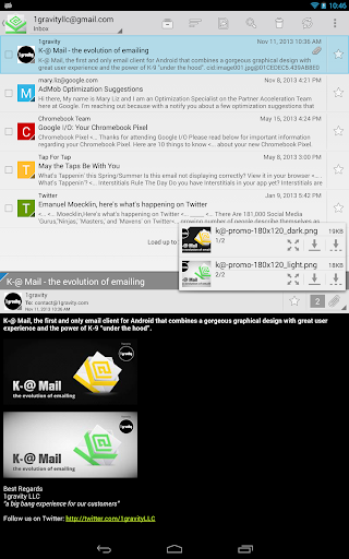 Android APK : K- Mail Pro - email evolved