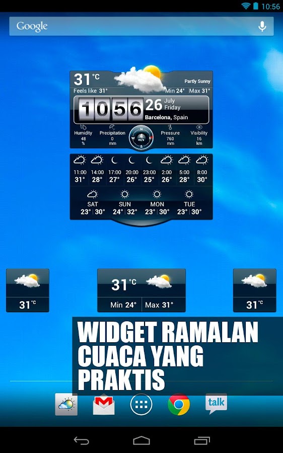 Widget dari Poles Layar Anda - screenshot