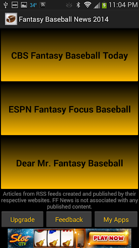 【免費運動App】Fantasy Baseball News 2014-APP點子