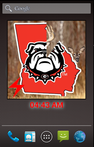 UGA Georgia DAWG Widget