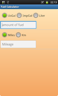 Lastest Fuel Calculator APK for PC