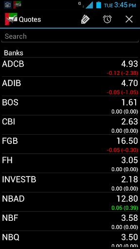 Emirates Stocks