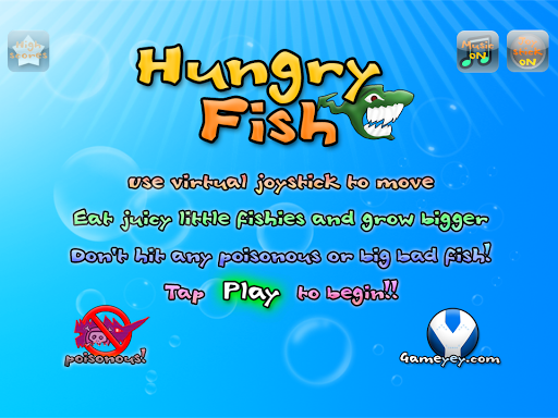 【免費街機App】Hungry Fish-APP點子