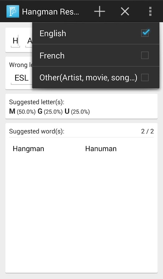 Hangman Resolver - Android Apps on Google Play