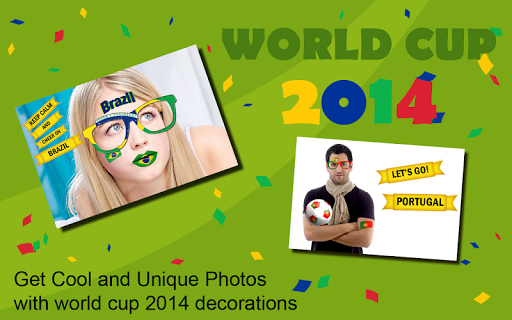 World Cup 2014 Sticker Camera