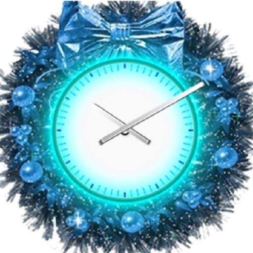 Wreath Christmas Clock 娛樂 App LOGO-APP開箱王