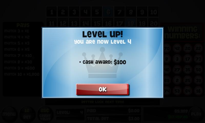 Keno Kings Screen 3