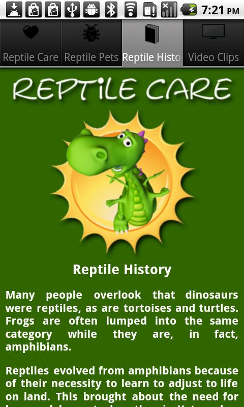 Reptile Care Screen 3
