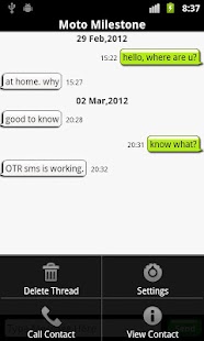 OtrSMS - Encrypted SMS Free Screenshots 1