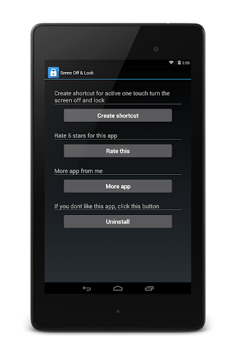 【免費個人化App】Screen Off & Lock Free-APP點子