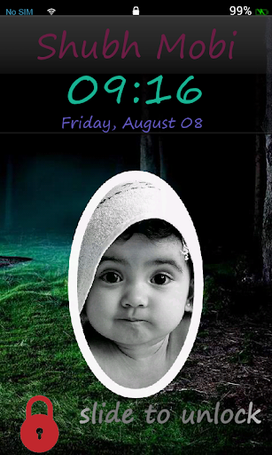 My Name lockscreen