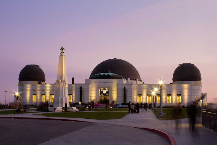 The Griffin Observatory in Los Angeles,