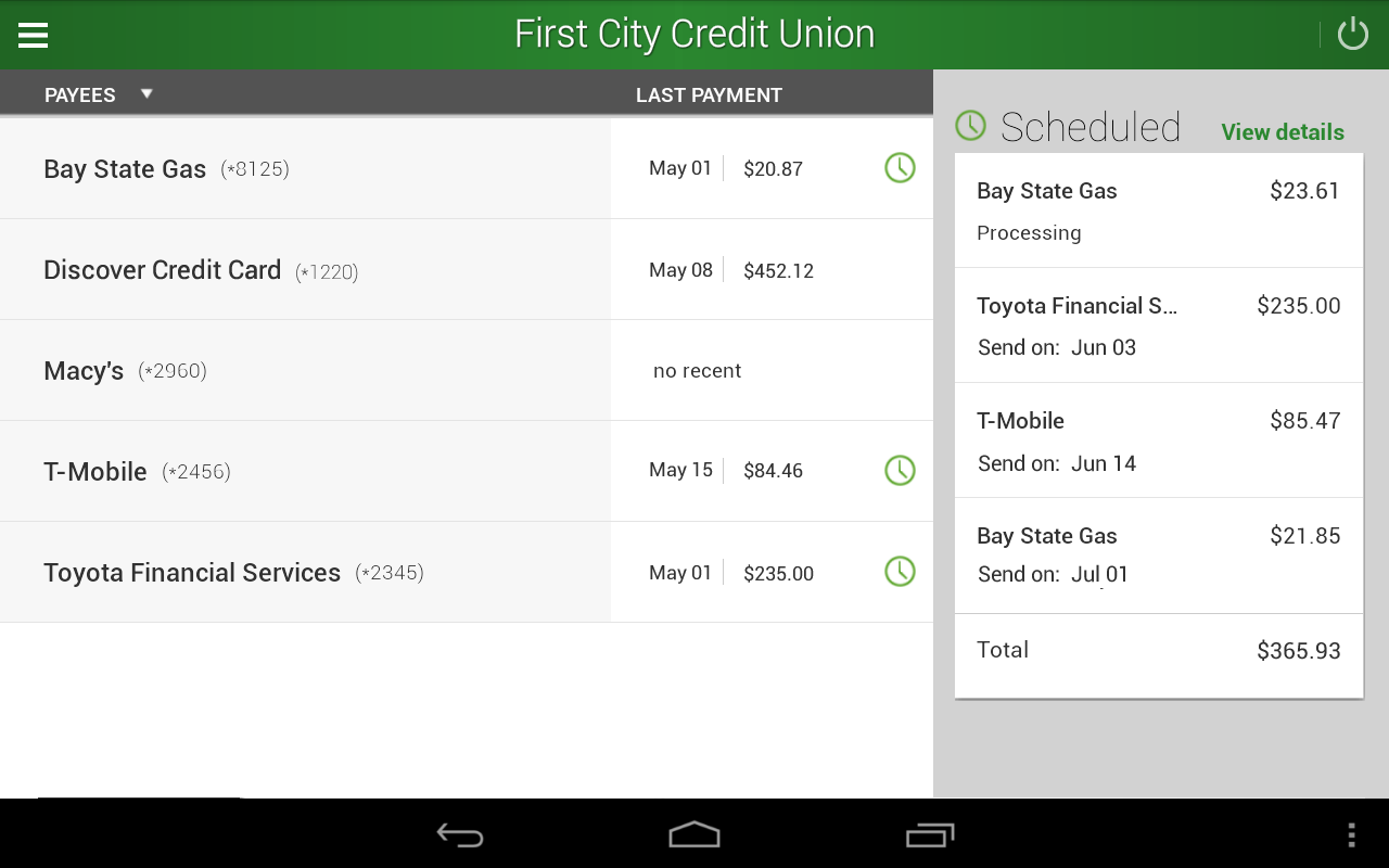First City Credit Union Mobile Android Apps On Google Play