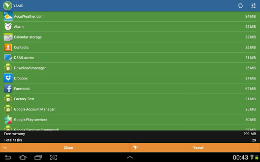 【免費工具App】YAMC Memory Cleaner-APP點子