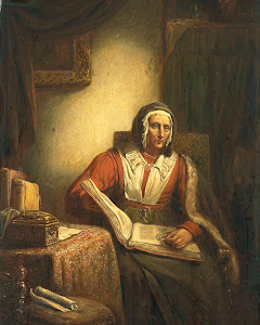 RIJKS: George Gillis Haanen: Old Woman Reading 1834