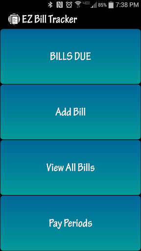 EZ Bill Tracker