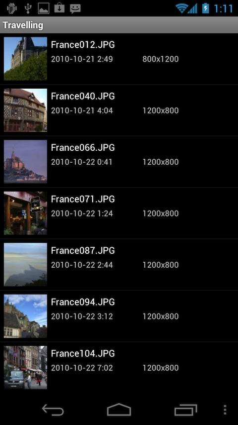 ePhotoChest Screen 3
