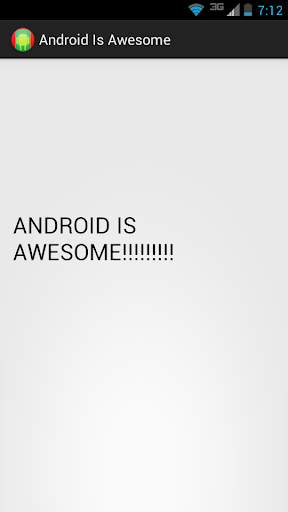Awesomeness for Android