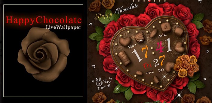 Free Download HappyChocolat LiveWallpaper v1.0.0 apk