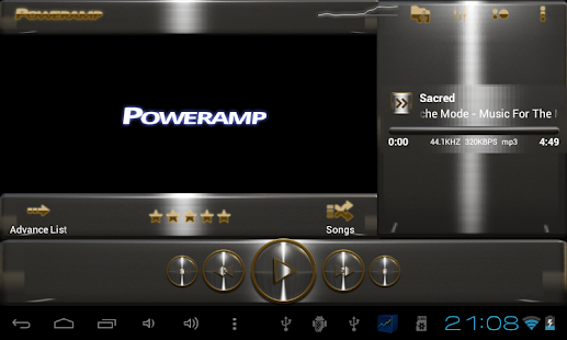 download emas poweramp platinum kulit free