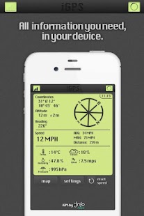 iGPS - GPS & Weather Screenshots 5