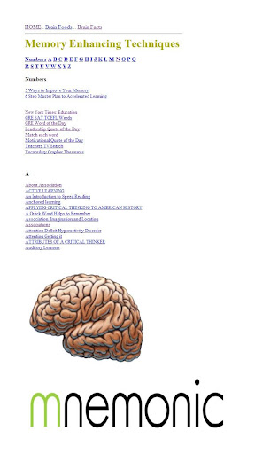 Mnemonic 4 A+