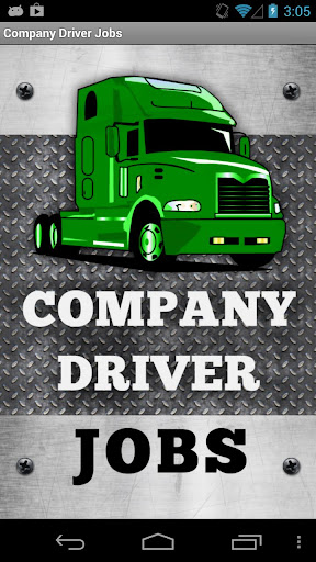 Company Driver Jobs