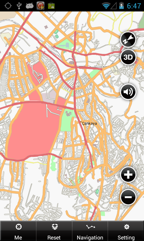 Ankara Offline Map Screen 2