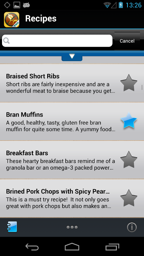 Android application Gluten Free Diet screenshort