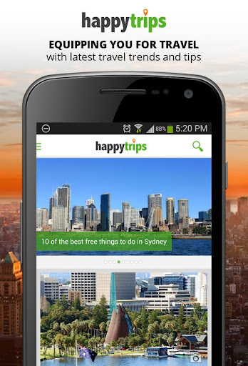 【免費旅遊App】HappyTrips Travel Guide-APP點子