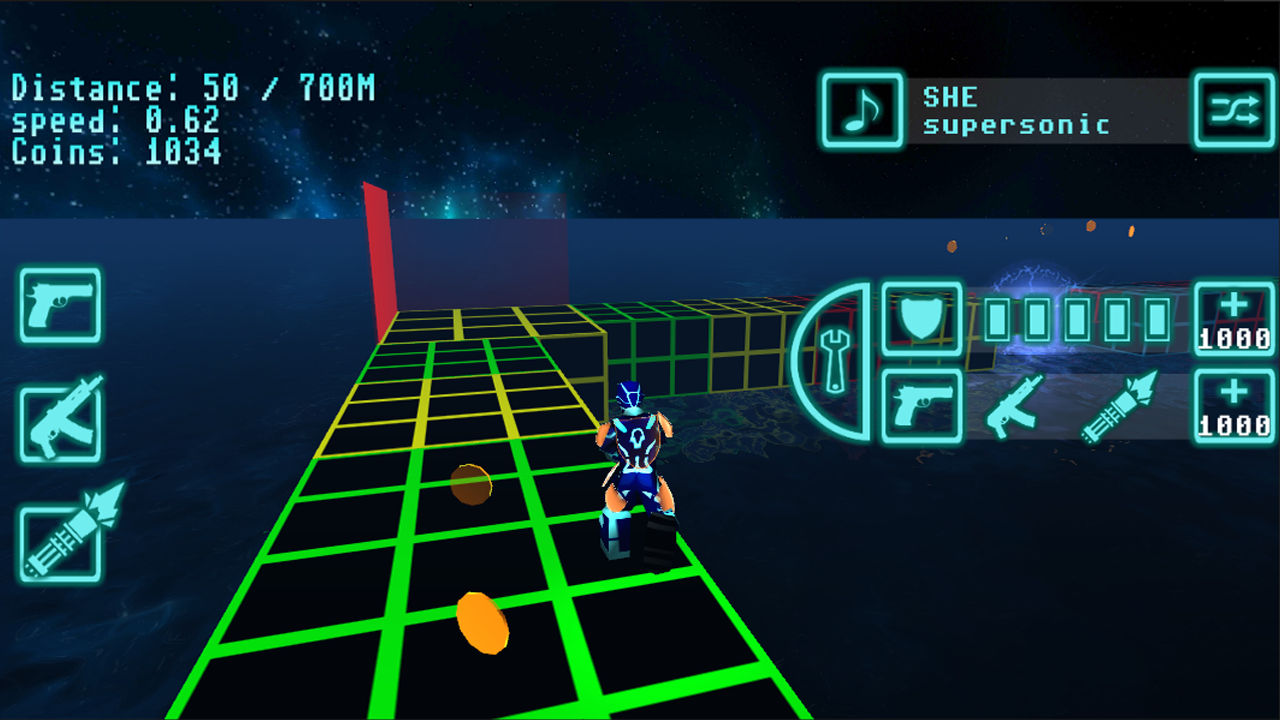 Run of TRON 3D pro - screenshot