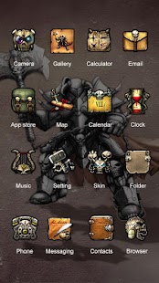 Download Demon Warrior Hola Theme APK for Android
