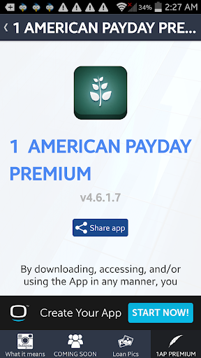 1 AMERICAN PAYDAY PREMIUM